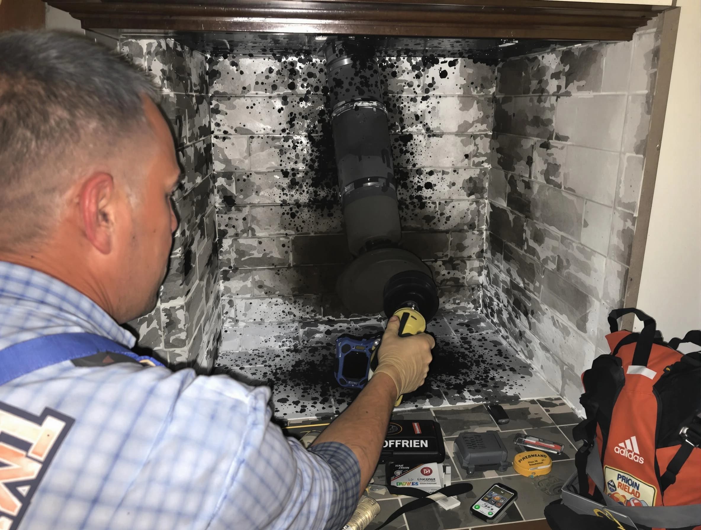 Creosote removal service by Newnan Chimney Sweep in Newnan, GA