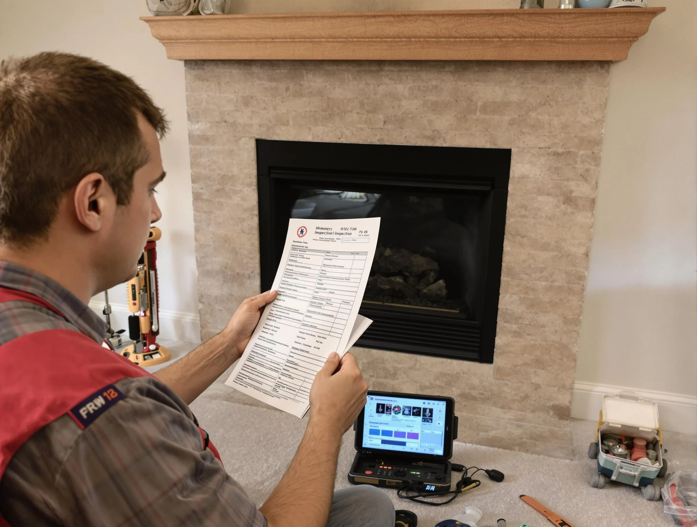 Thorough chimney inspection by Newnan Chimney Sweep in Newnan, GA